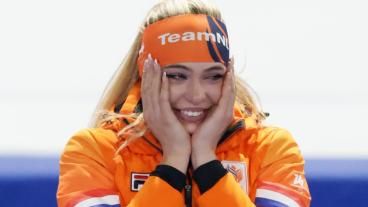Jutta Leerdam patinadora
