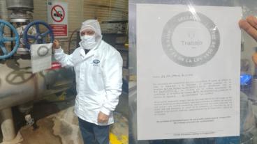 Inspección de MinTrabajo en Alpina.