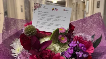 Flores colombianas en el Congreso de Estados Unidos