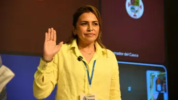Rafaela Cortés Zambrano, gobernadora del Meta