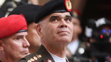 Fotografía del 4 de febrero de 2026 que muestra al ministro de Defensa de Venezuela, Vladimir Padrino López, en Caracas (Venezuela).