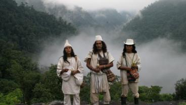 Indígenas arhuacos.