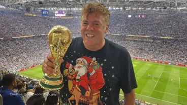 Andy Milne puso en venta su casa para ir al Mundial 2026