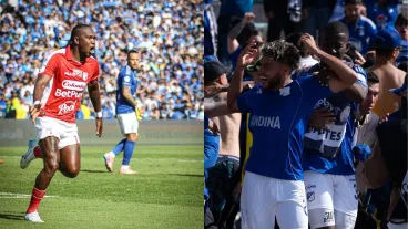 Millonarios y Santa Fe empatan en el clásico. 