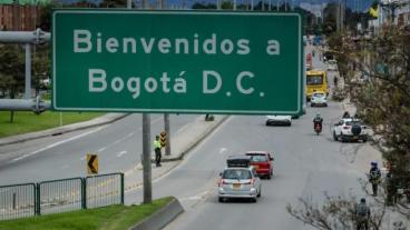 Entrada a Bogotá.