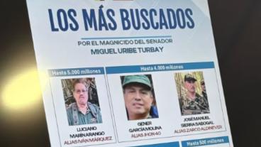 Los más buscados por el magnicidio de Miguel Uribe.