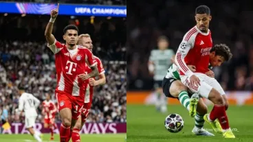 Bayern y Arsenal, últimos clasificados a las semifinales de la Champions. 