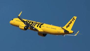 Avión de Spirit Airlines.