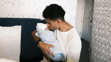 Luis Díaz presentó a su hijo, Fernando. 