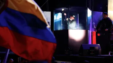 Así fue el acto de Abelardo de la Espriella en Bogotá antes del cierre de campaña