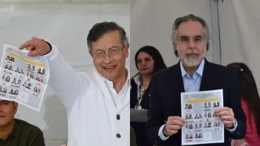 Petro y Benedetti mostraron su voto: ¿qué puede pasar?