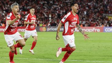 Santa Fe en la Copa Sudamericana. 