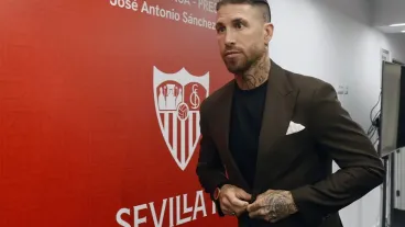 Sergio Ramos jugó en Sevilla, donde fue figura.