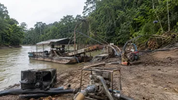 Ejército destruyó 81 puntos de minería ilegal en Chocó