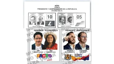 De 1994 a 2026: así han evolucionado los tarjetones de segunda vuelta