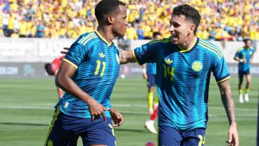 Colombia venció a Jordania en el último amistoso previo al Mundial. 