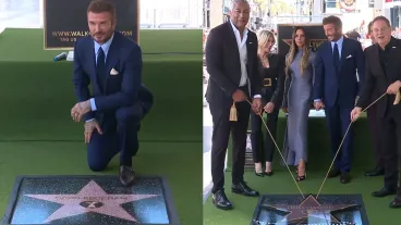 David Beckham - estrella -Paseo Fama -Hollywood