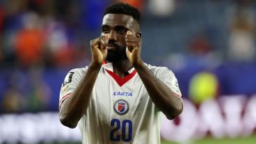 Haití lució la camiseta Saeta en su debut en el Mundial 2026. 