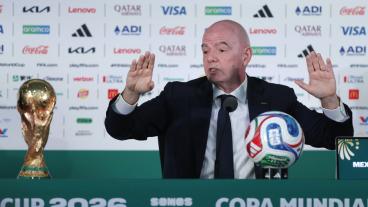 Gianni Infantino se refirió a la crisis de las visas para Irán en Estados Unidos. 