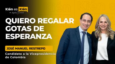 José Manuel Restrepo: una vida dedicada a regalar gotas de esperanza
