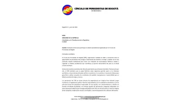 Círculo de Periodistas invita a Cepeda y De la Espriella a un debate nacional