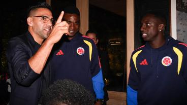Falcao visitó la Selección Colombia antes del Mundial 2026. 