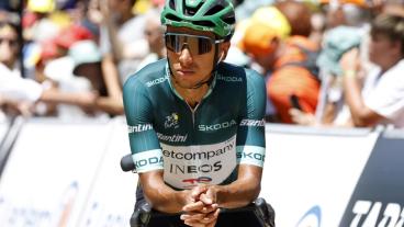 Tour de Francia: Egan Bernal pierde la camiseta verde 