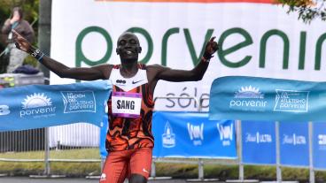 Erick Sang bate el récord de la Media Maratón de Bogotá