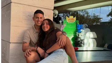James Rodríguez y Salomé Rodríguez