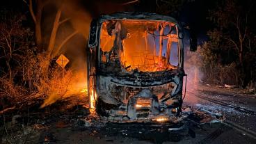 Incendio bus tolima farc