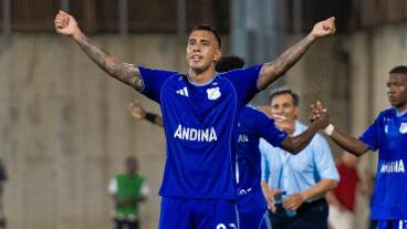 Rodrigo Contreras, baja de Millonarios contra Llaneros por la Liga BetPlay