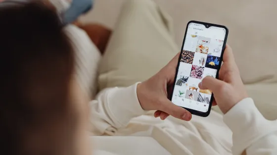 Scroll de celular