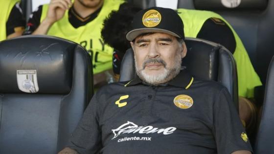 Diego Armando Maradona. 