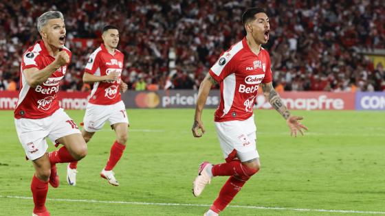 Santa Fe en la Copa Sudamericana. 