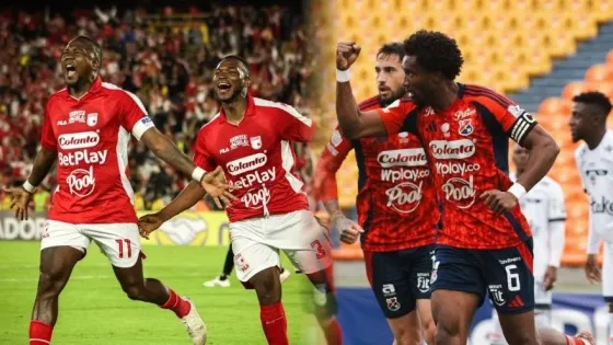 Santa Fe y Medellín jugarán playoffs en Copa Sudamericana. 