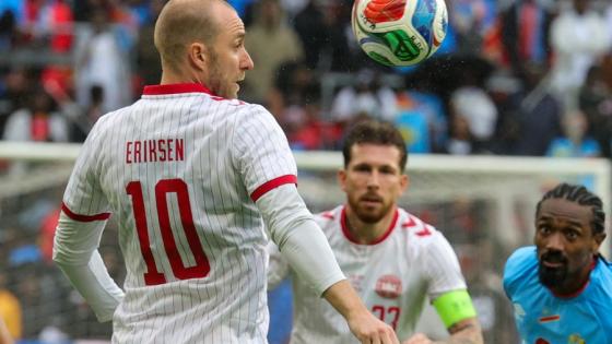 Christian Eriksen se desmayó en partido amistoso de Dinamarca. 