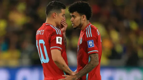 Acusan a James Rodríguez y a Luis Díaz de "traición a la patria". 