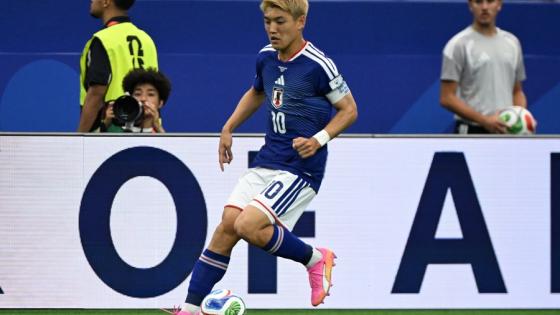 El uniforme azul de Japón para el Mundial de 2026. 
