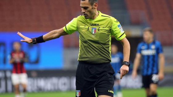 Maurizio Mariani, el árbitro que pitará el Colombia vs. RD Congo del Mundial 2026. 