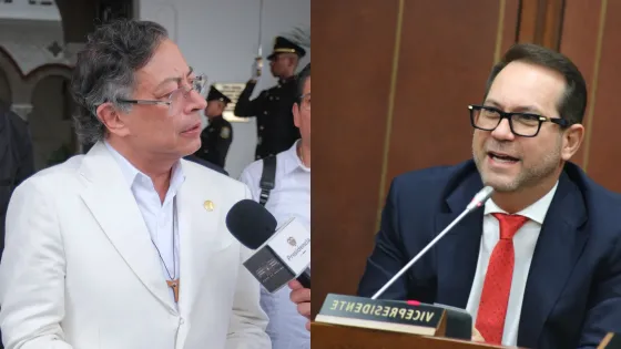 La firma que enfrentó al presidente Petro con el presidente del Senado