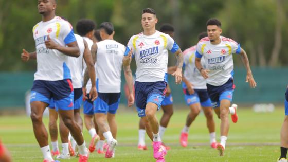 Último entrenamiento de Colombia antes de su debut en el Mundial 2026. 