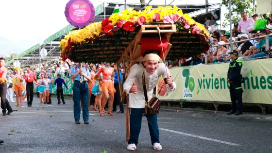 Desfile de silleteros