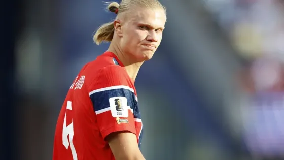 Haaland, ante el choque con Inglaterra: "Es un partido súper especial, nací y juego allí"