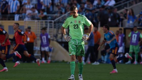 'Dibu' Martínez pone en duda su continuidad en Selección Argentina tras derrota con España