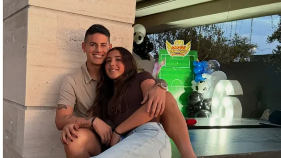 James Rodríguez y Salomé Rodríguez