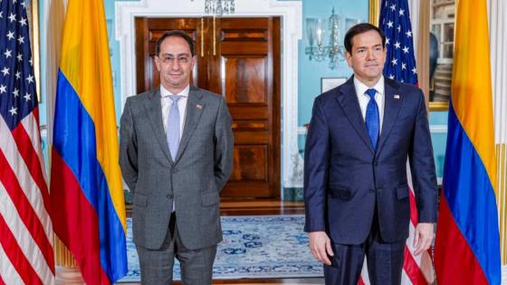 José Manuel Restrepo - visita-Marco Rubio
