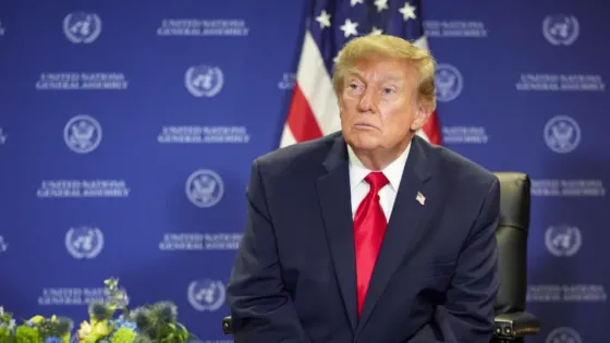 Trump reunido en la ONU