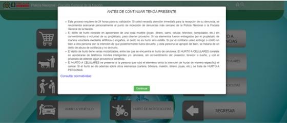 Hurto celular