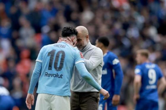 Guardiola, campeón con el Manchester City. Llegó a 41 títulos. 