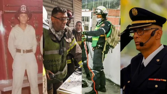 Alberto Hernández, capitán de Bomberos Cali